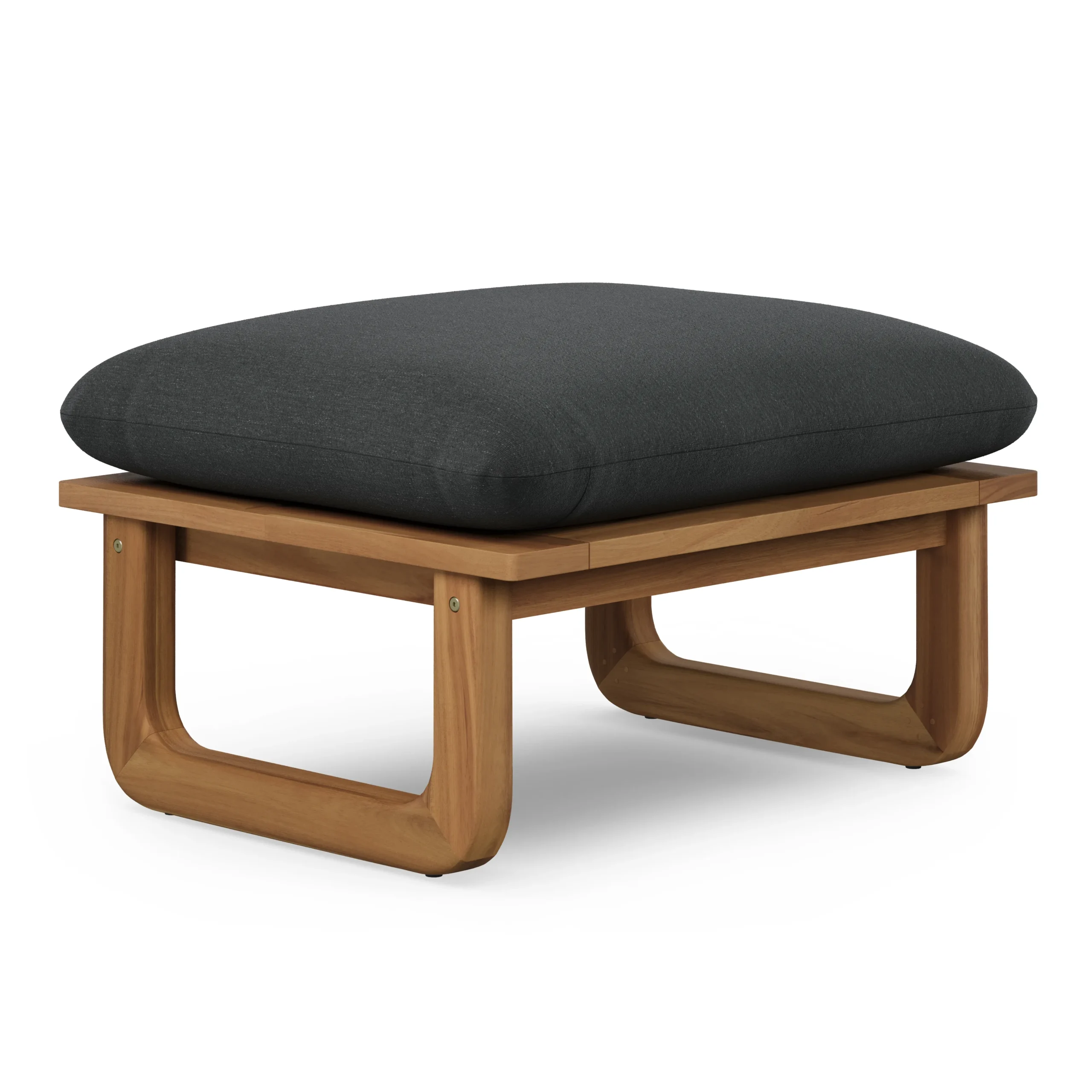 Laholm 29_ Outdoor Ottoman - Dravite Black - Image 3