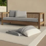 Palmera Outdoor Sofa Cushion Cover Set - Dravite Gray