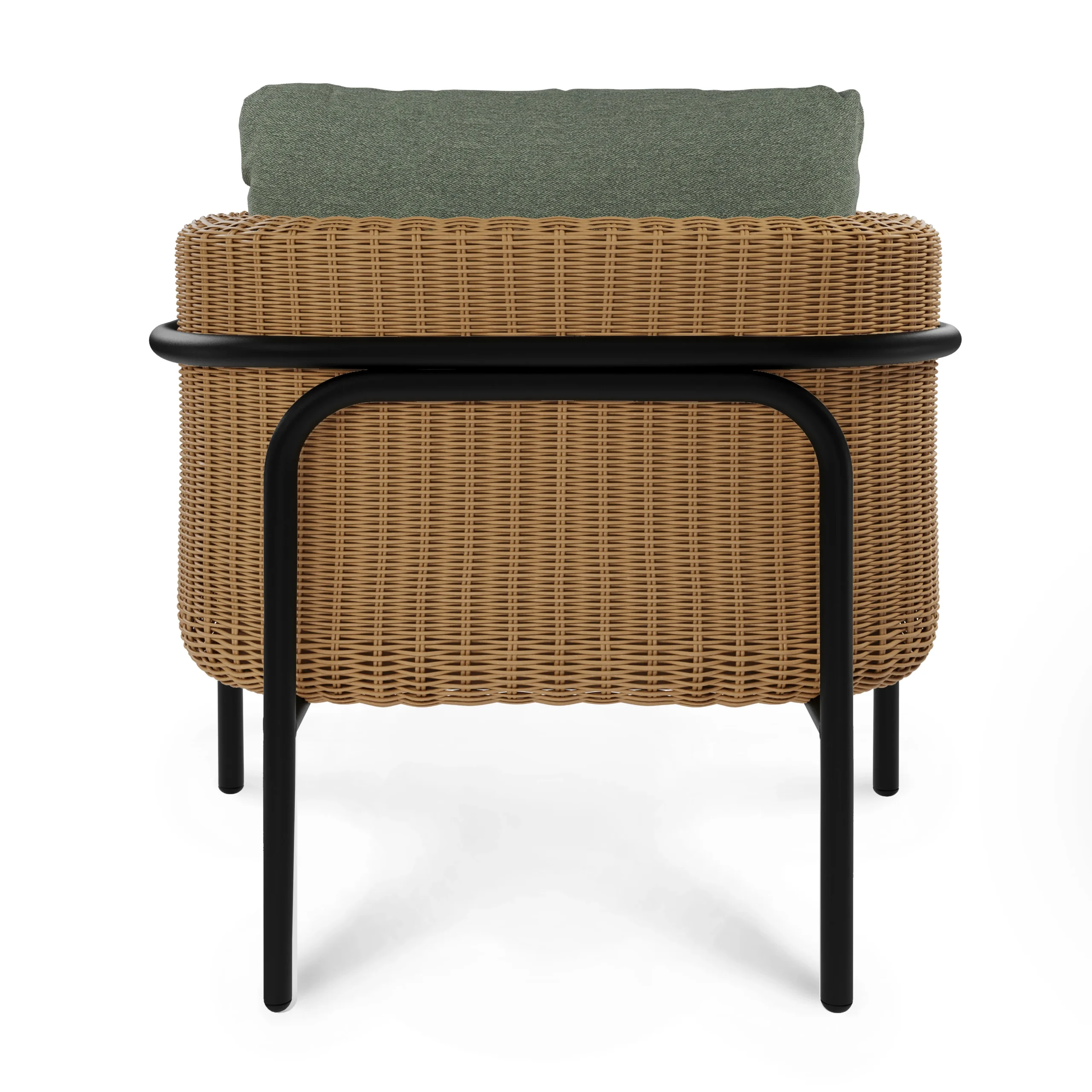 Aby 33_ Outdoor Lounge Chair - Dravite Green - Image 12