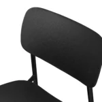 Ari Outdoor Stackable Dining Chair - Black