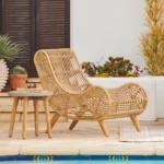 Calova 28_ Outdoor Lounge Chair - Resin Wicker