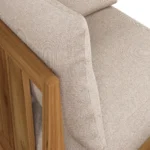 Cove 34.25_ Outdoor Corner Chair Module - Basket Beige