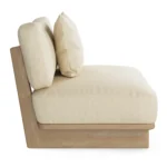 Daphne 34_ Outdoor Lounge Chair - Dravite Ivory