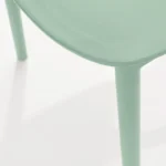 Dot Outdoor Stackable Dining Chair - Malibu Aqua