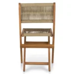 Elanora Outdoor Folding Dining Chair - Light Acacia