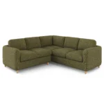 Vati 92_ Corner Sectional -  Natural Oak and Napa Moss