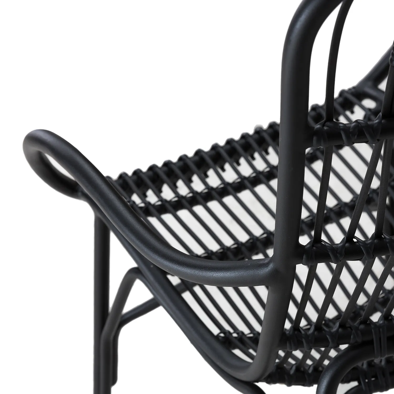 Medan 25_ Outdoor Lounge Chair - Graphite - Image 8