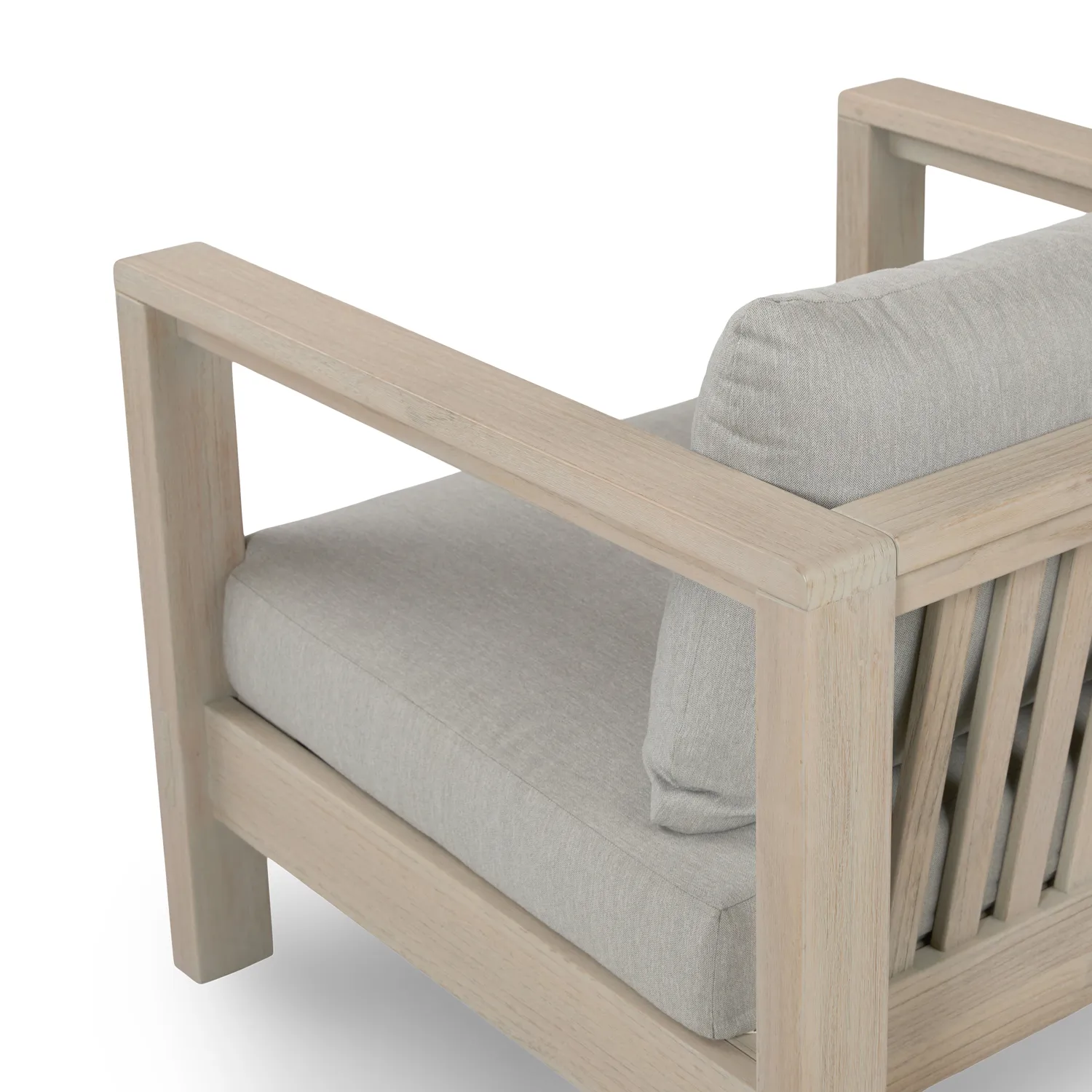 Palmera 34.5_ Outdoor Lounge Chair - Dravite Gray - Image 7