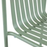 Sarek Outdoor Stackable Dining Chair - Khaki Green