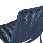 Zina Outdoor Stackable Dining Chair - Indigo Blue