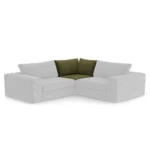 Beta 45_ Corner Chair Module - Cypress Green