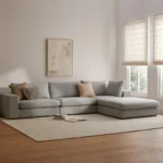 Beta 49_ Left Arm Chair Module - Welsh Gray