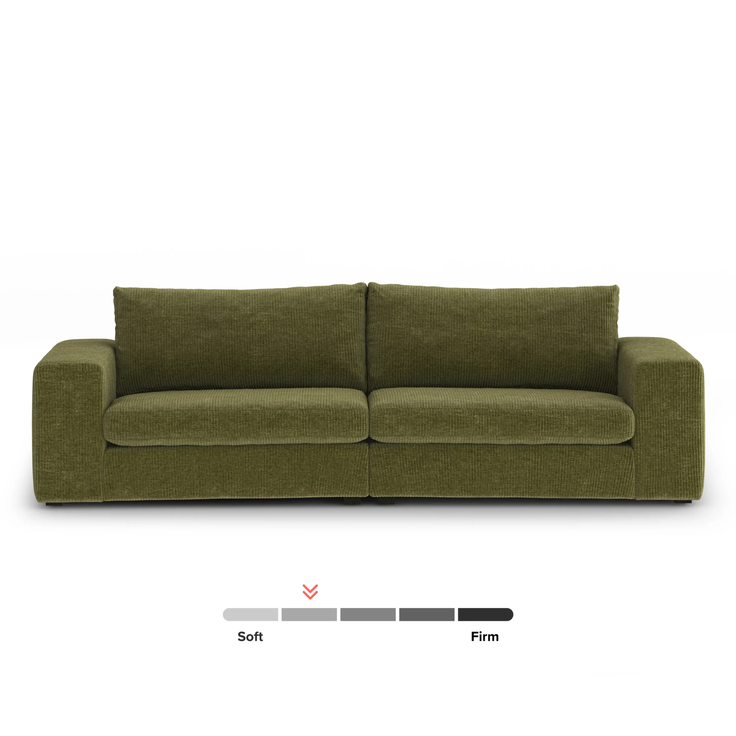 Beta 98_ Modular Sofa - Cypress Green - Image 12