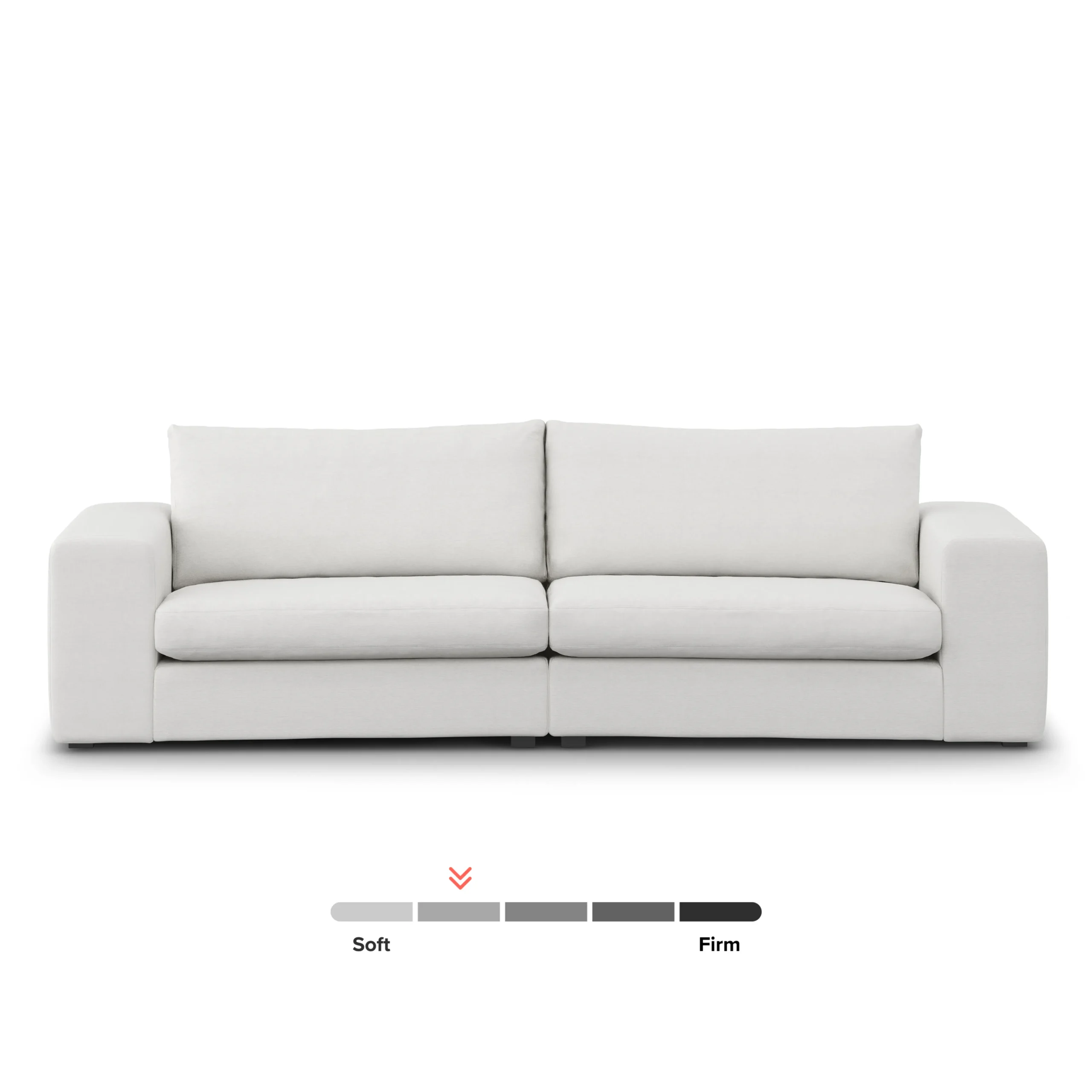 Beta 98_ Modular Sofa - Quartz White - Image 12