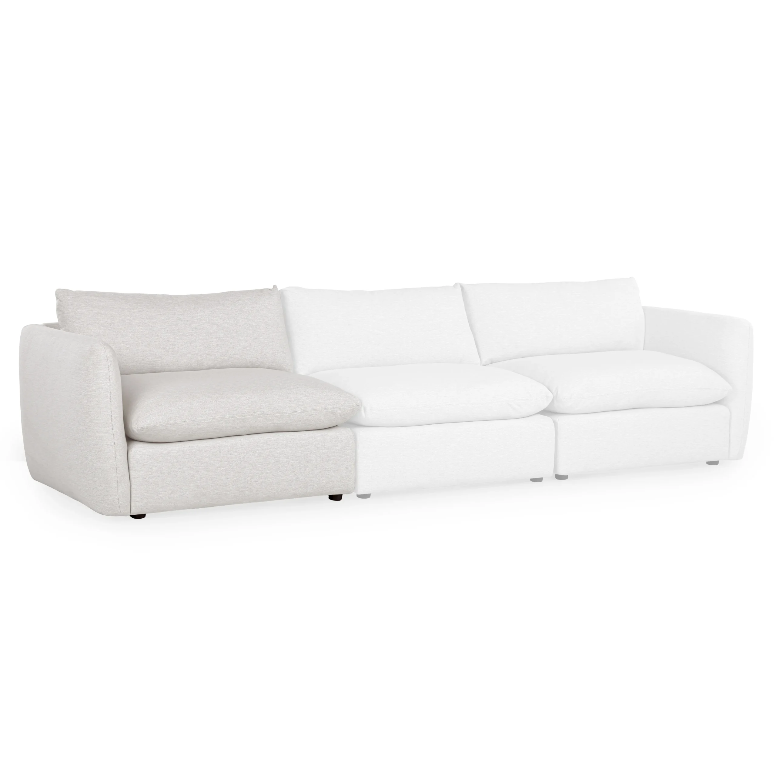 Leigh 46_ Left Arm Module - Silver Ivory - Image 10