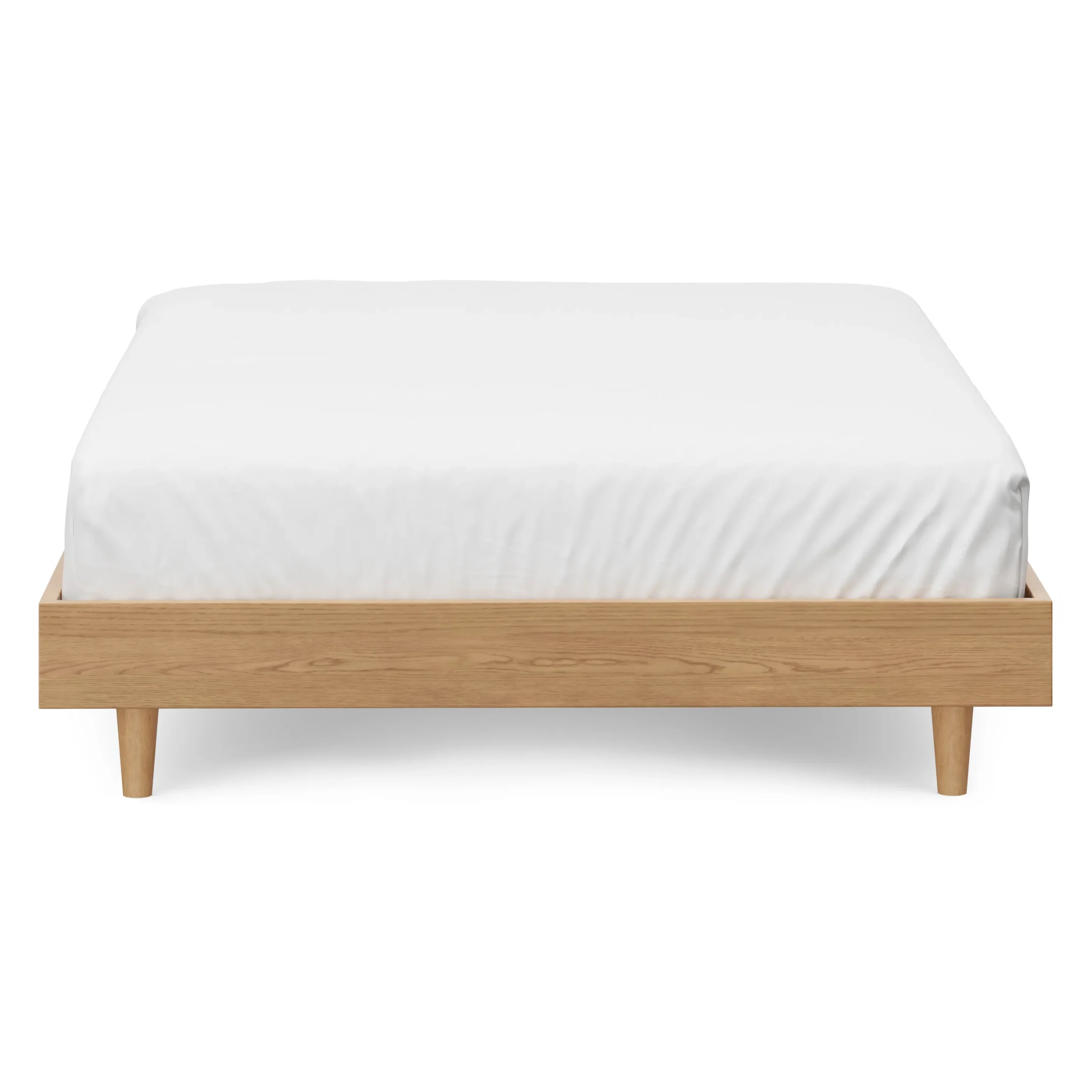 Basi Full Bed Frame - White Oak - Image 11