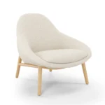 Sunny 32_ Lounge Chair - Ivory Wool Bouclé