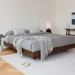 Basi King Bed Frame - Walnut