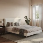 Basi Queen Bed Frame - White