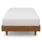 Basi Twin Bed Frame - Smoked Oak