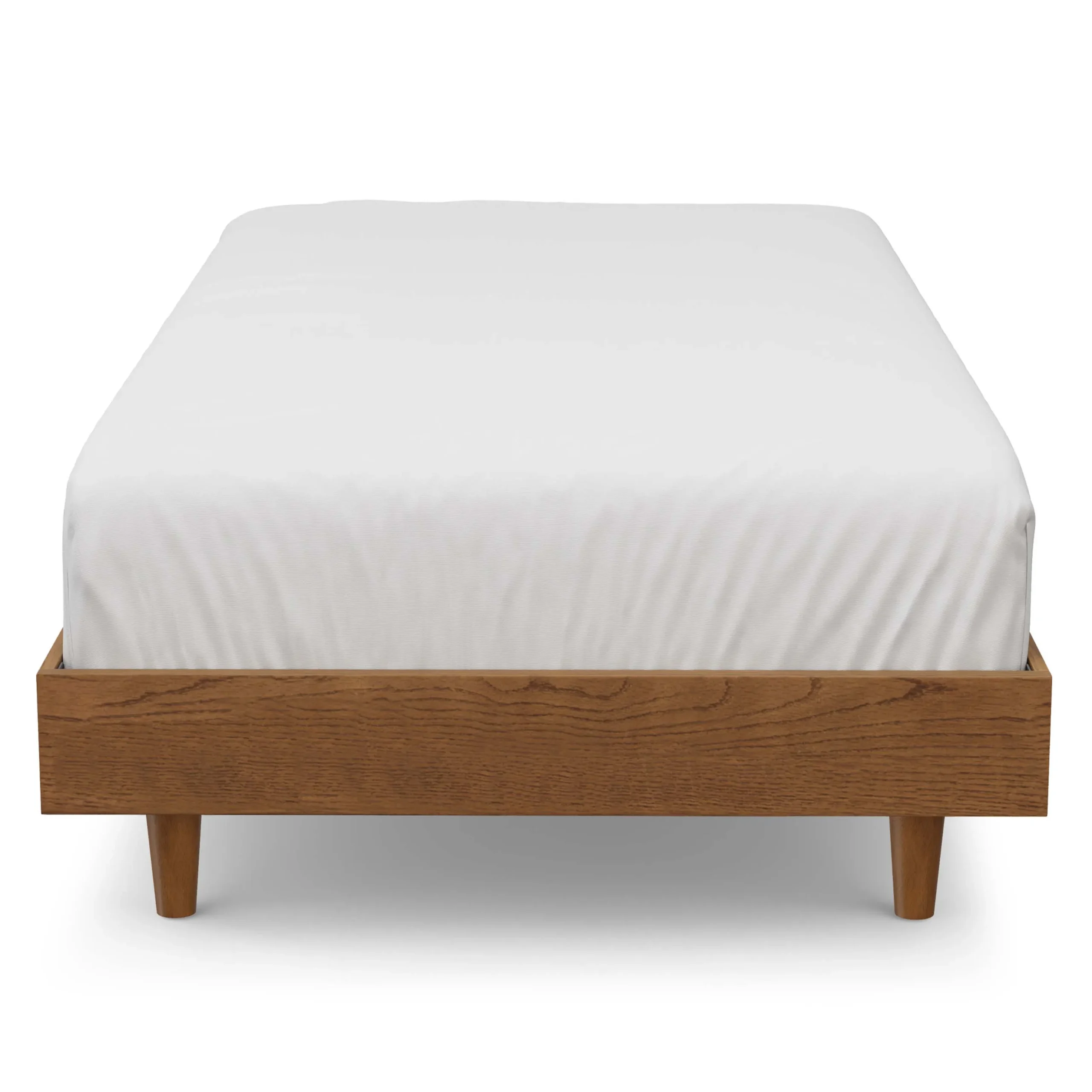 Basi Twin Bed Frame - Smoked Oak - Image 4