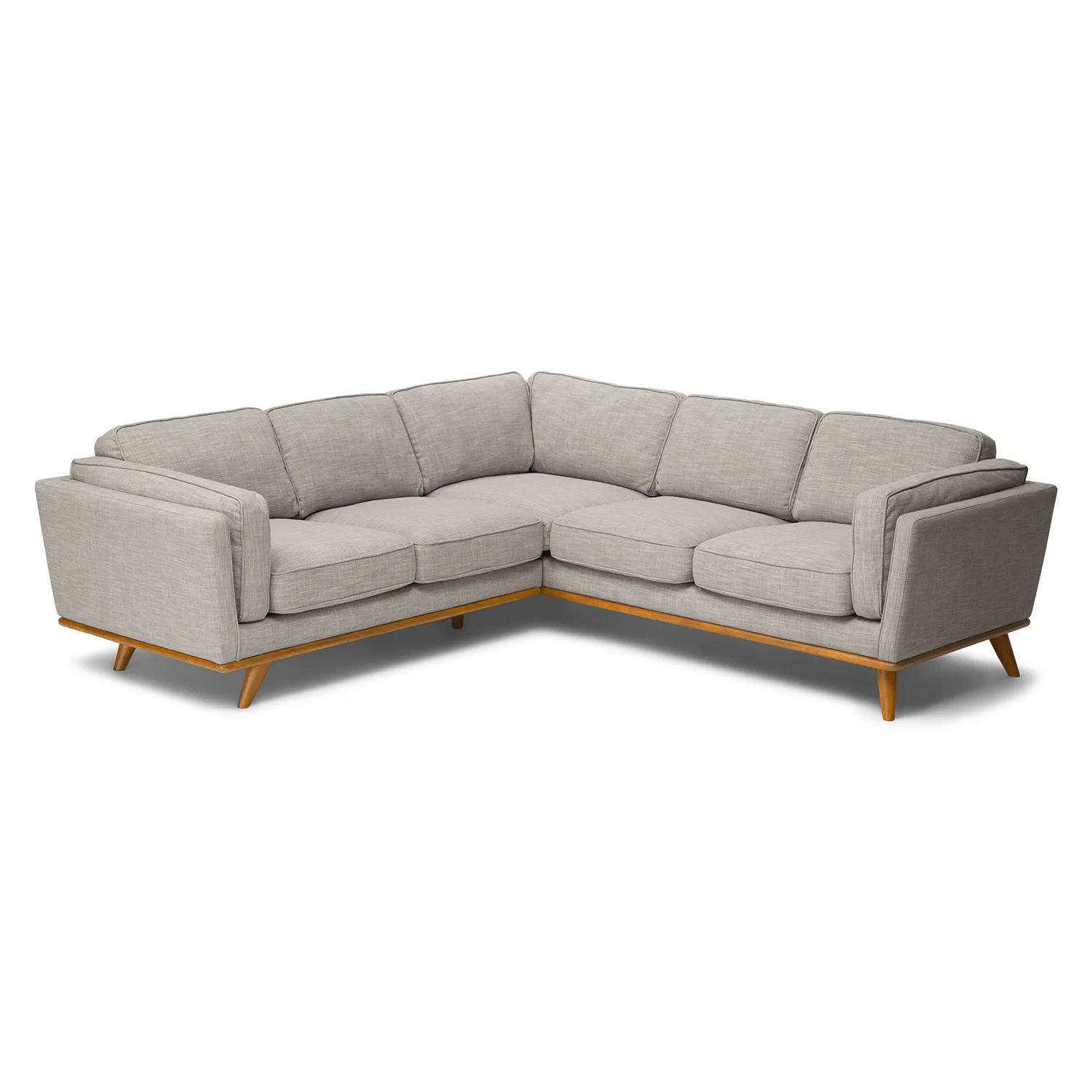 Timber 93_ Corner Sectional - Rain Cloud Gray - Image 3