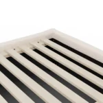 Calabri King Upholstered Bed - Ivory Wool Bouclé