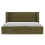 Calabri King Upholstered Bed - Napa Moss