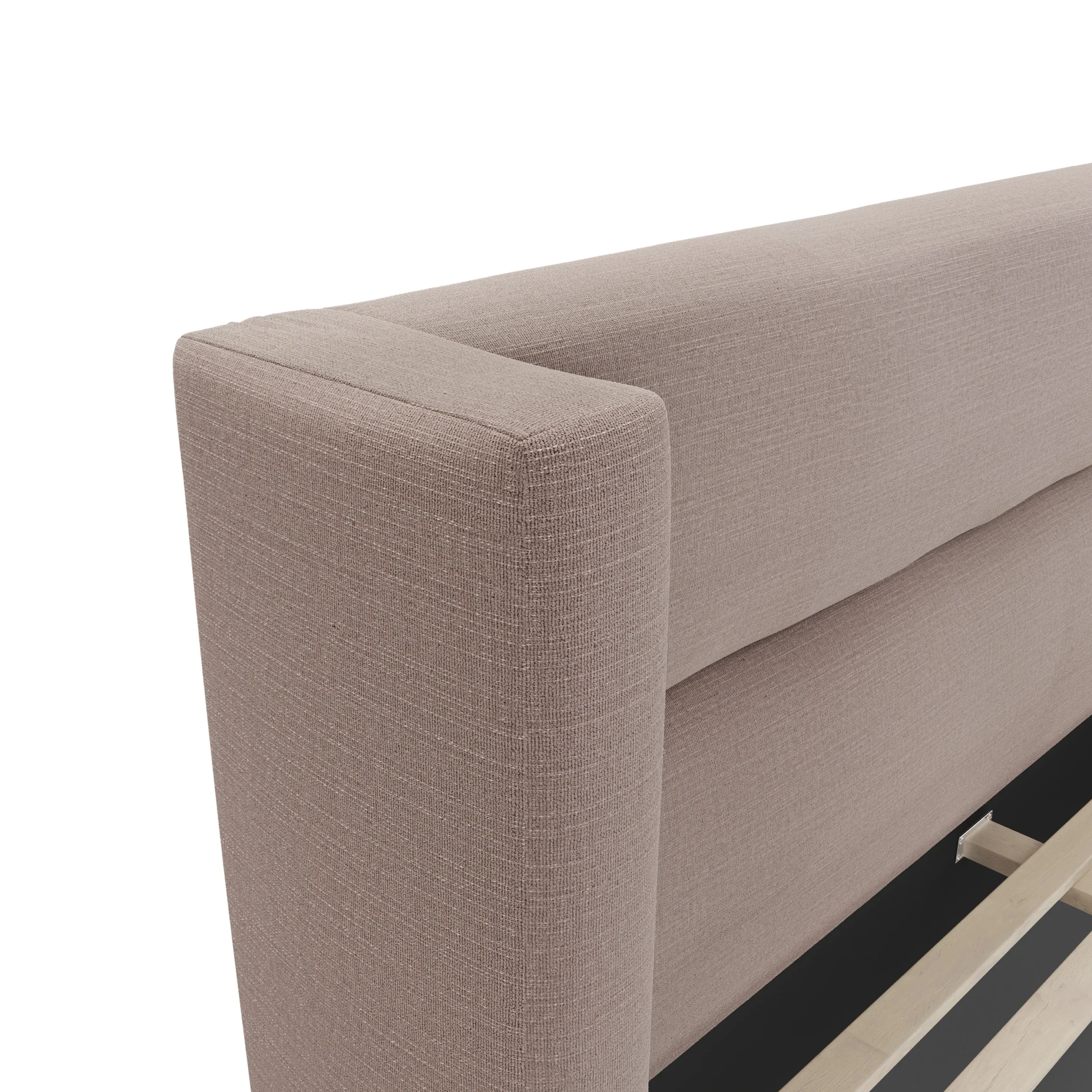 Calabri King Upholstered Bed - Napa Quartz - Image 6