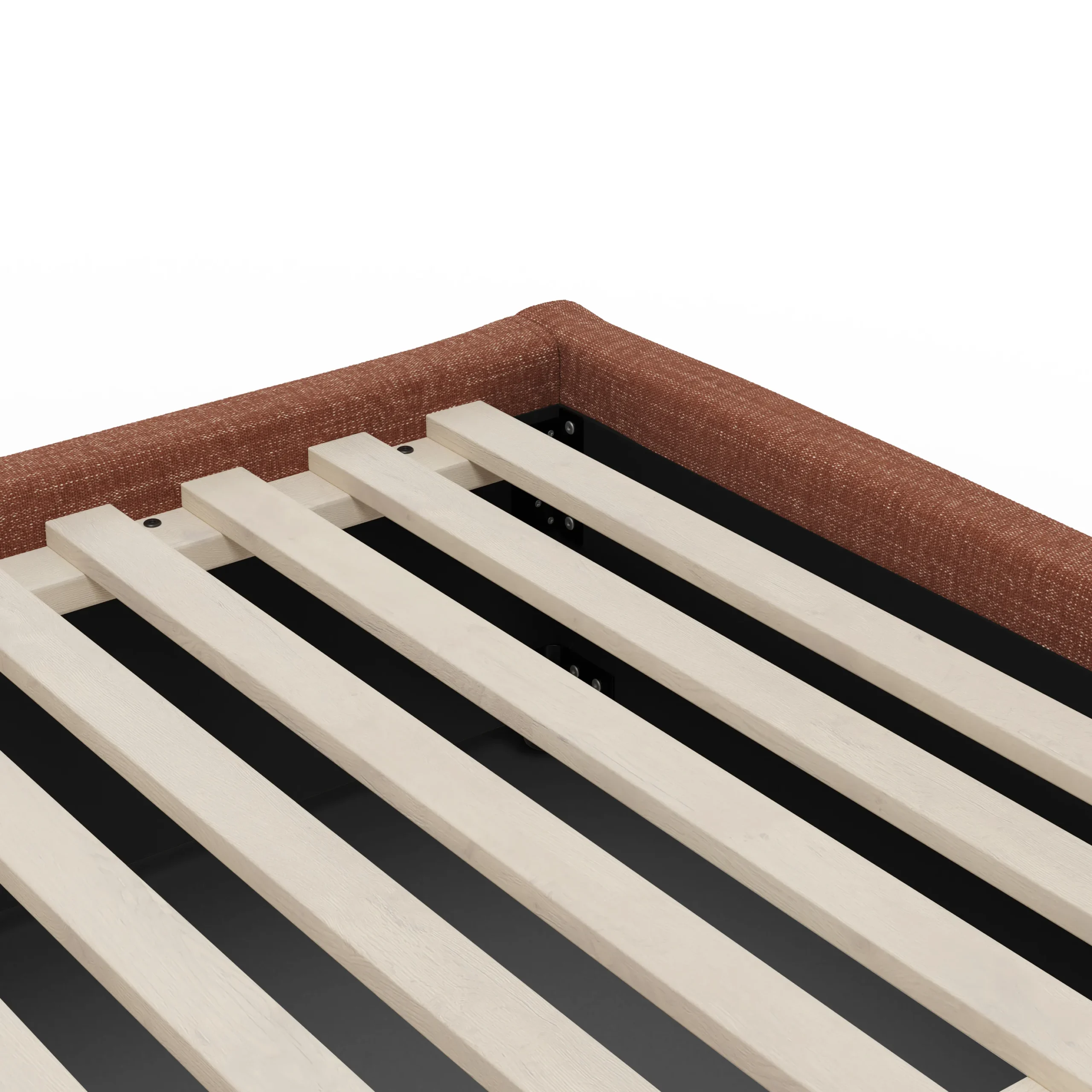 Calabri King Upholstered Bed - Napa Rust - Image 5