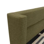 Calabri Queen Upholstered Bed - Napa Moss