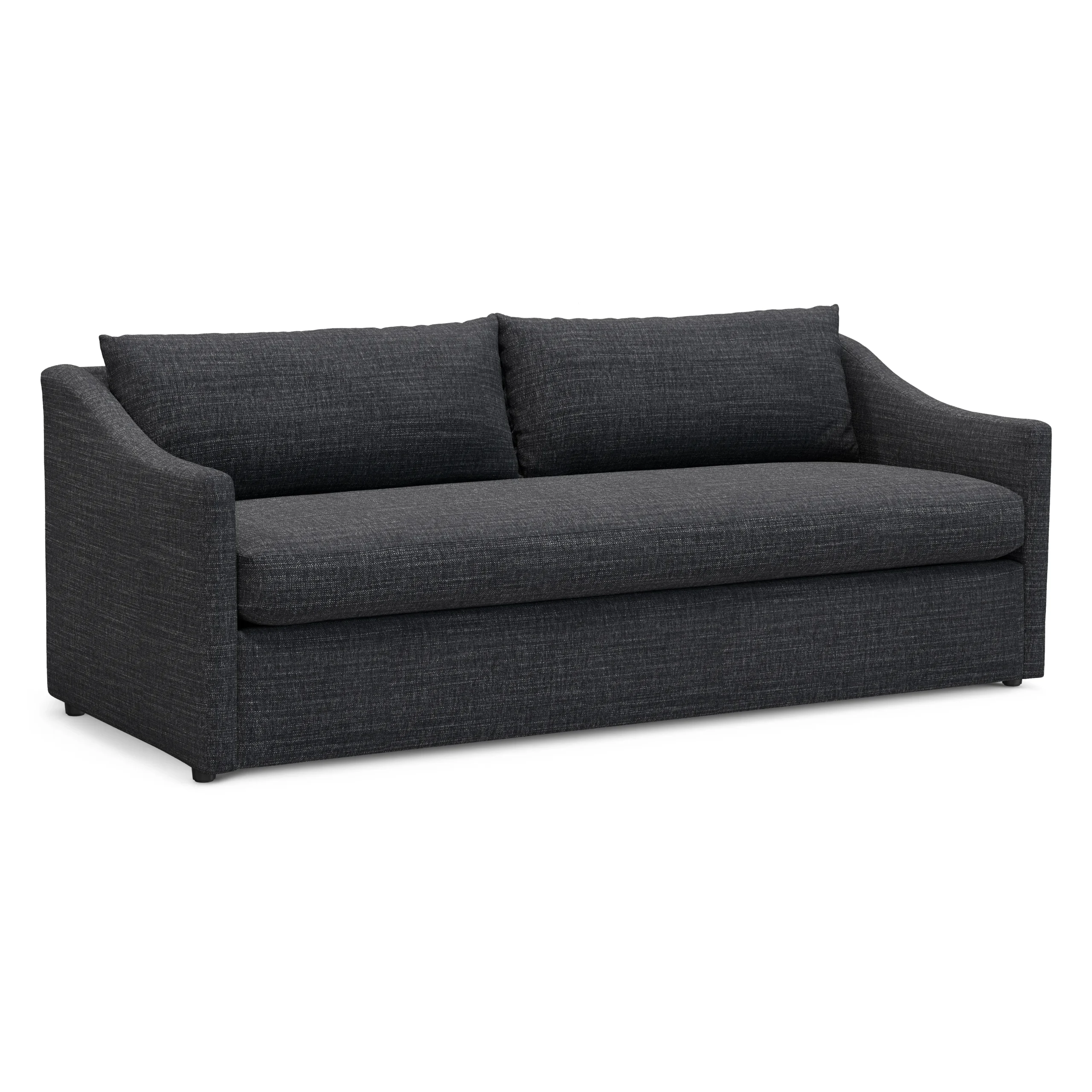 Landry 84.5_ Sofa Bed - Napa Charcoal - Image 3