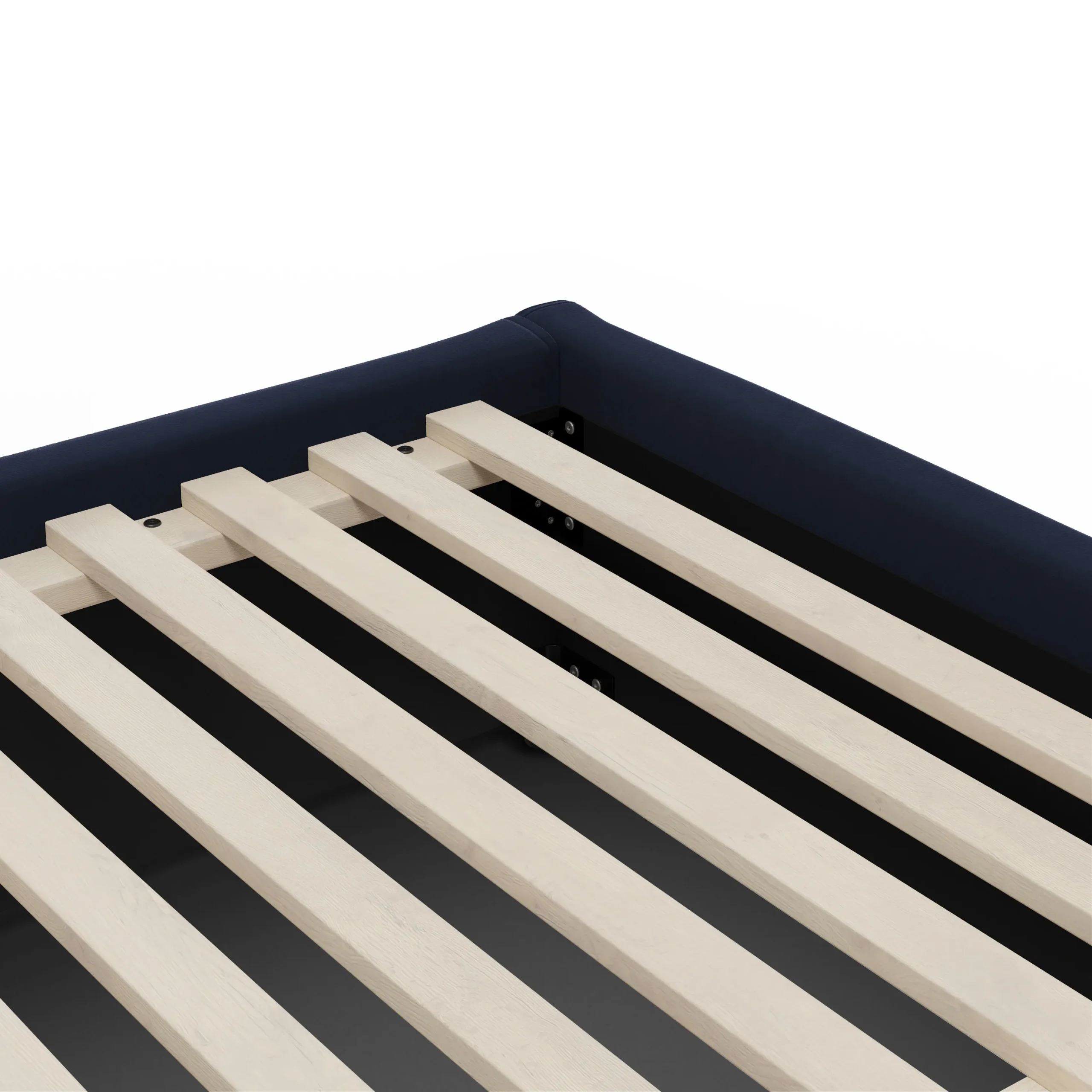 Calabri Queen Velvet Bed - Hale Ink - Image 5