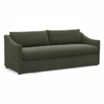 Landry 84.5_ Velvet Sofa Bed - Hale Fir Green