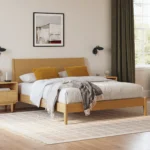 Cooper Queen Low Profile Bed - Natural Oak