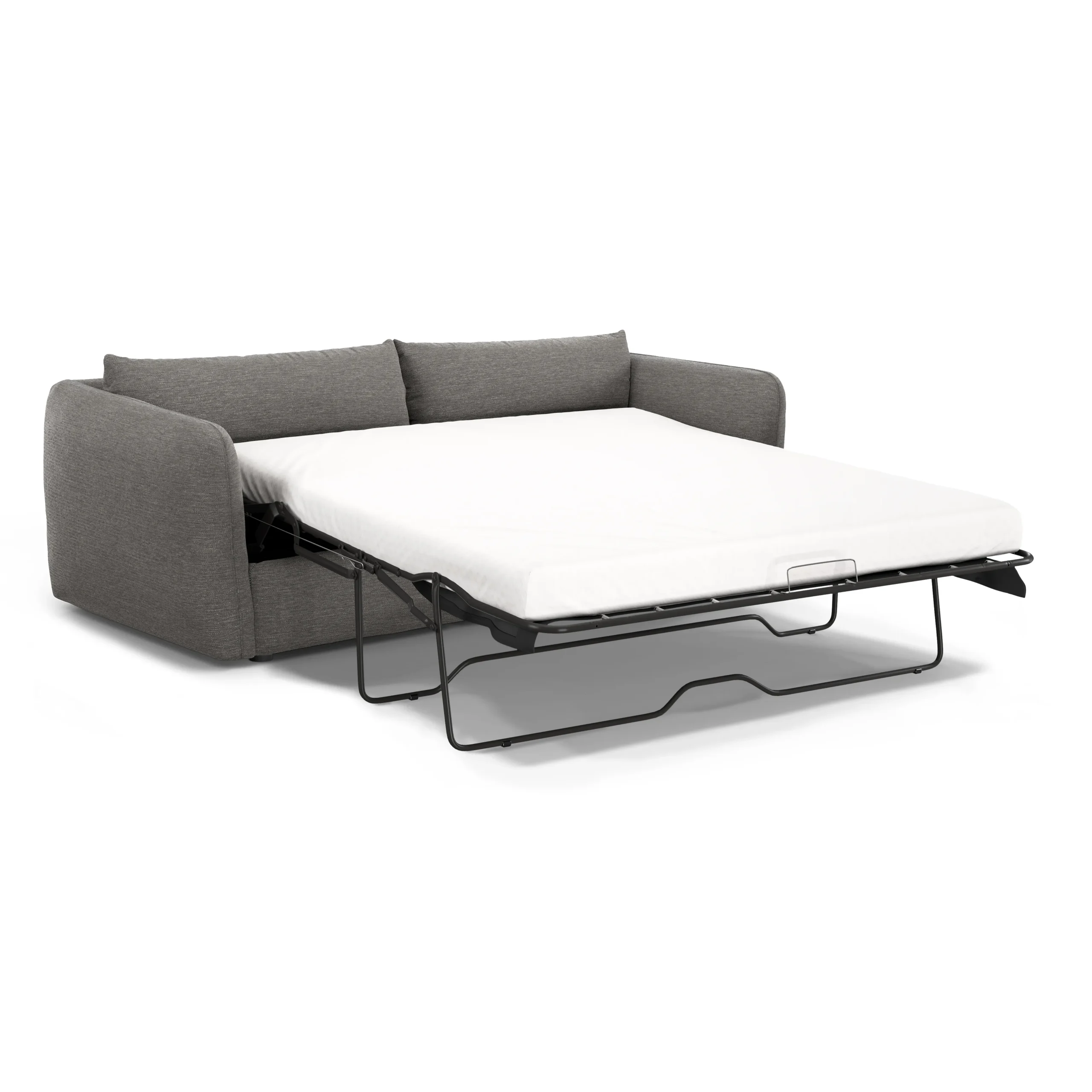 Leigh 86_ Sofa Bed - Silver Gray - Image 13