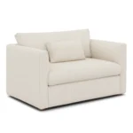Marina 57_ Sleeper Chair - Ivory Wool Bouclé