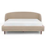 Kayra King Upholstered Bed - Lunaria Sandstone Bouclé