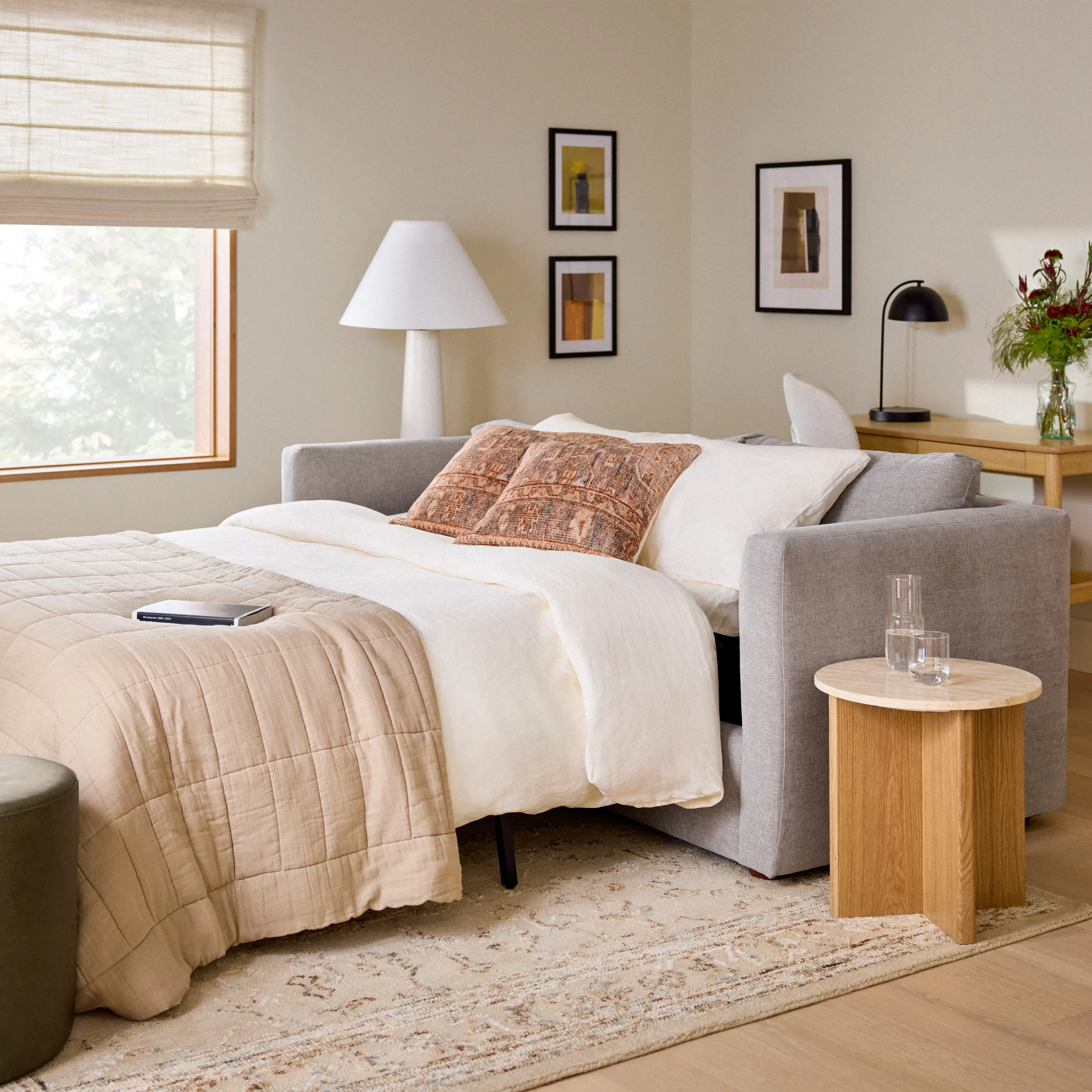 Marina 90_ Sofa Bed - Hestia Gray - Image 2