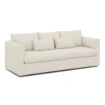 Marina 90_ Sofa Bed - Ivory Wool Bouclé