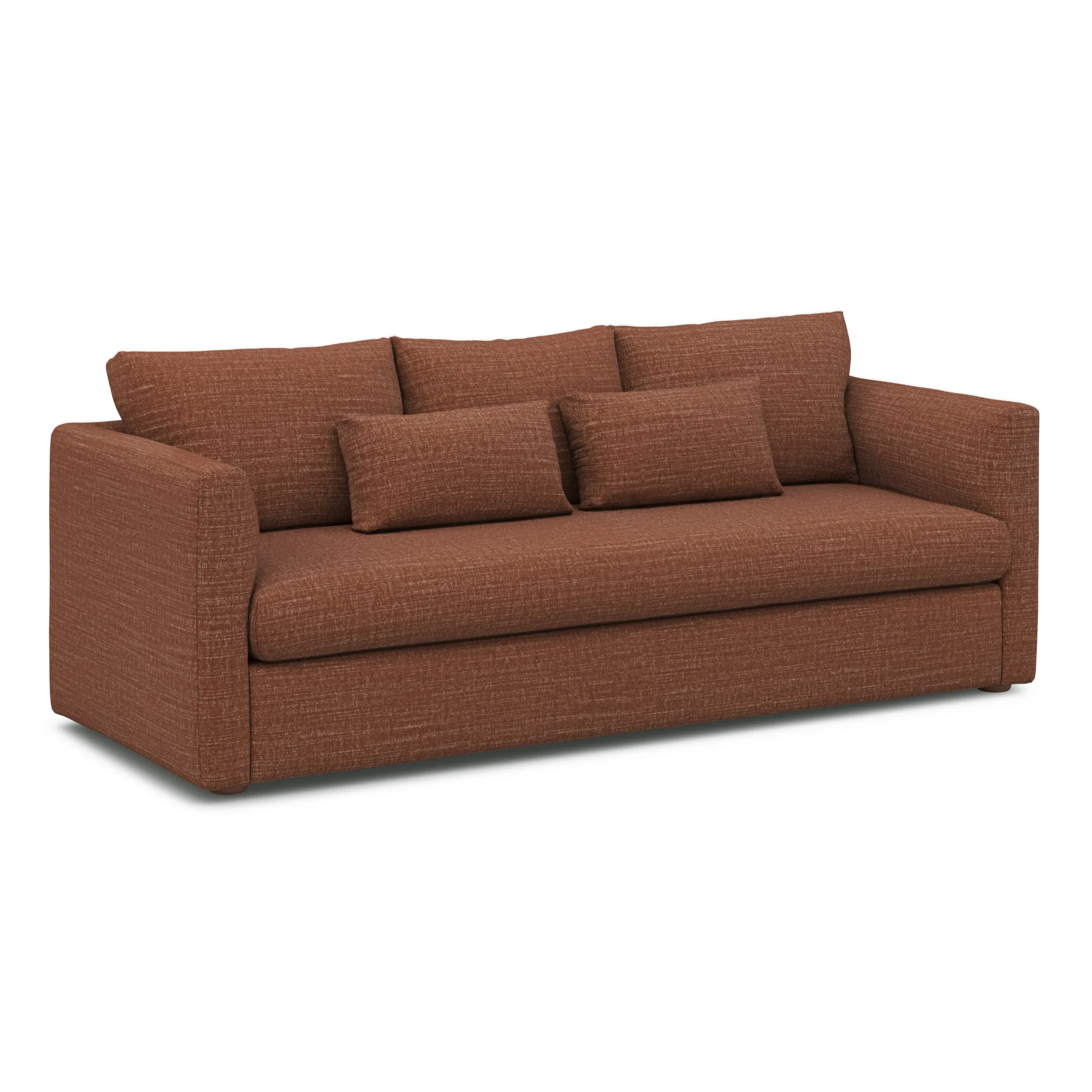 Marina 90_ Sofa Bed - Napa Rust - Image 3