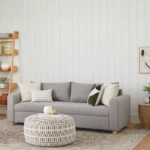 Nordby 87_ Sofa Bed - Pep Gray