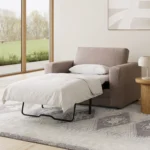 Riley 57.5_ Sleeper Chair - Napa Quartz
