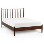 Lenia Full Bed - Walnut