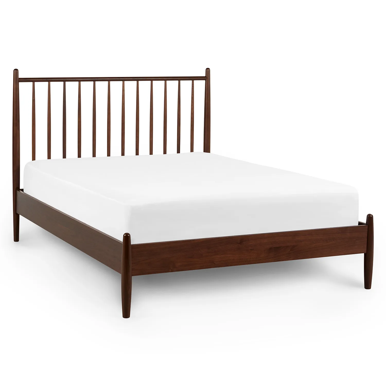 Lenia Full Bed - Walnut - Image 11