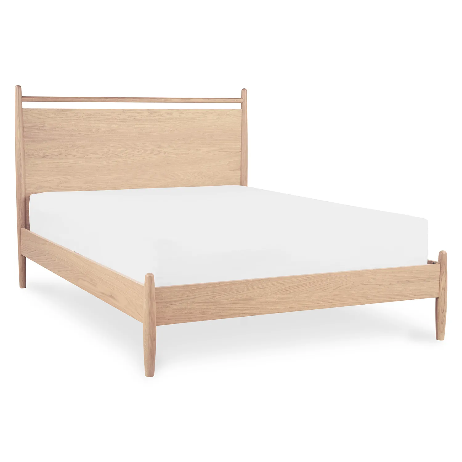 Lenia Full Panel Bed - White Oak - Image 11