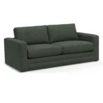Riley 84_ Sofa Bed - Green Wool Bouclé