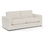 Riley 84_ Sofa Bed - Ivory Wool Bouclé