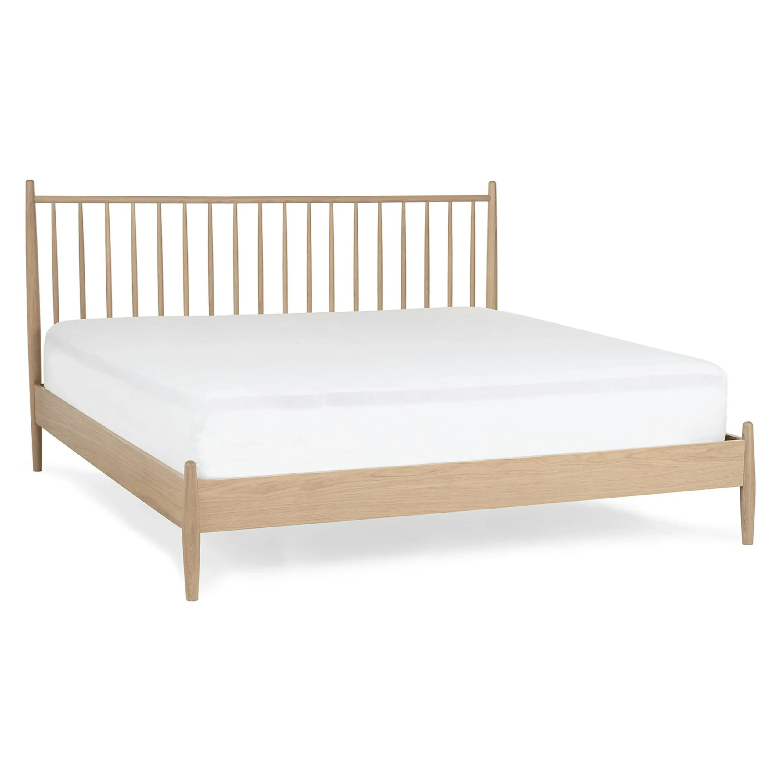 Lenia King Bed - White Oak - Image 11