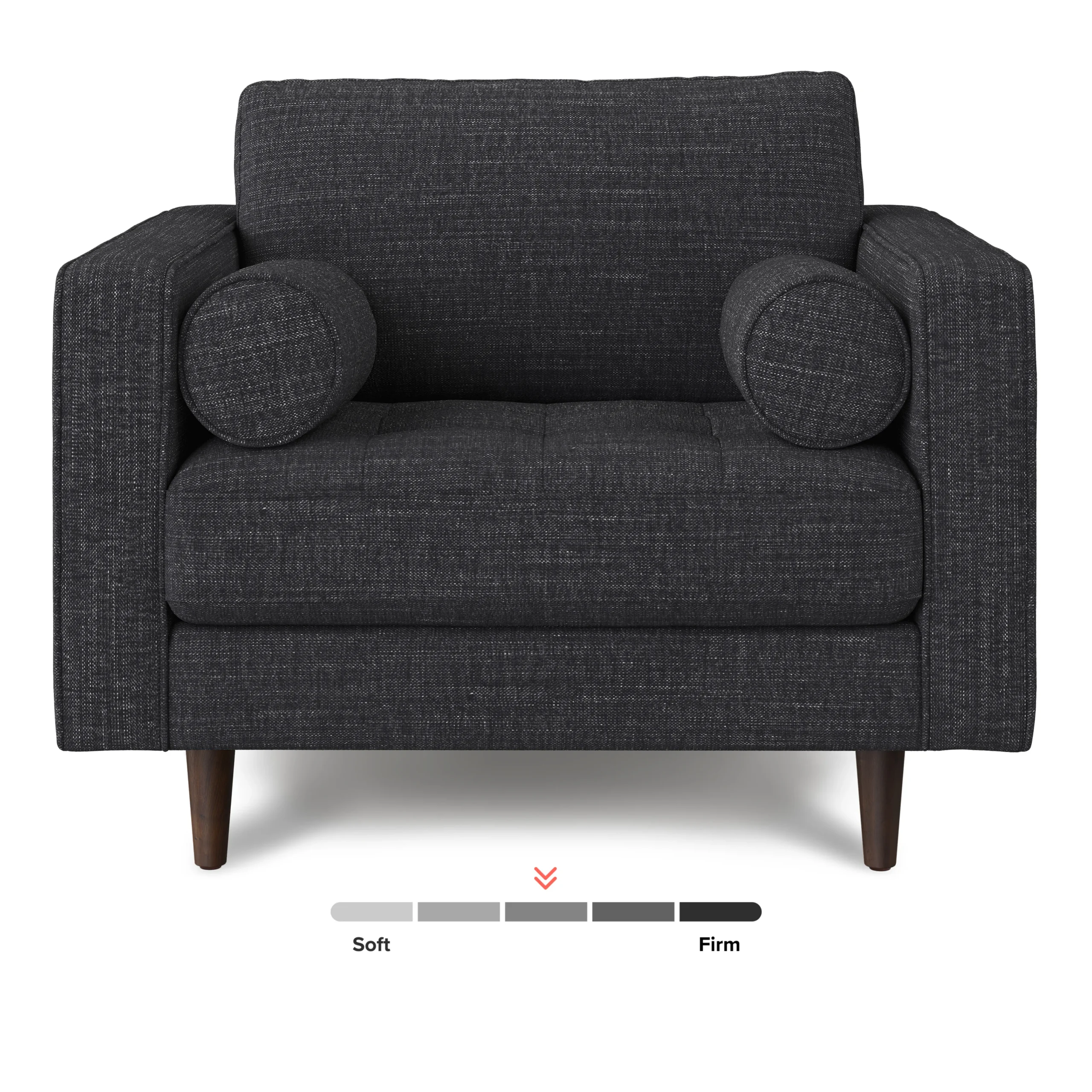 Sven 42_ Tufted Lounge Chair - Napa Charcoal - Image 11
